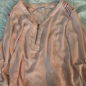 Candies pink/cream blouse